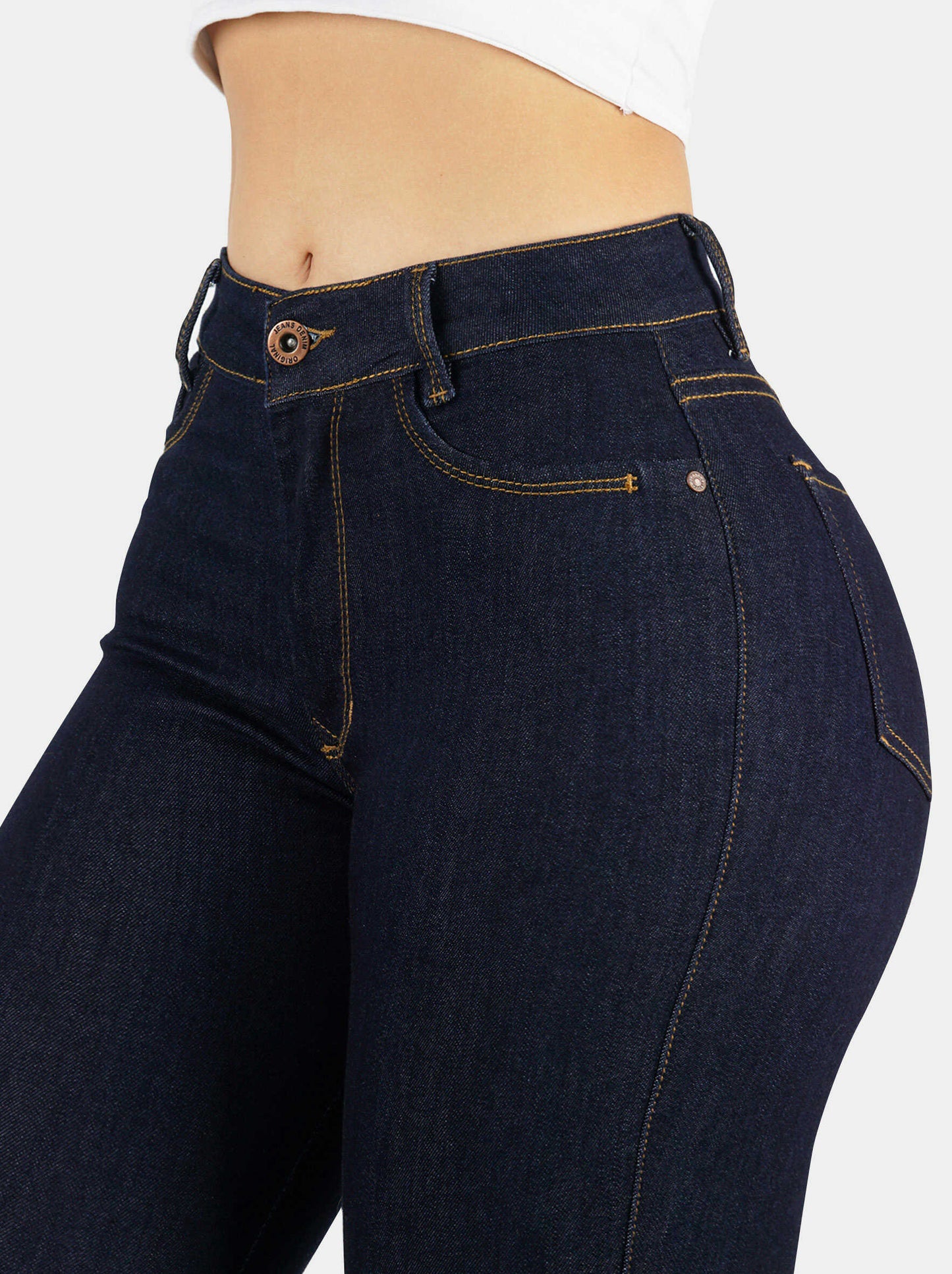 Jeans Skinny Strech, Tiro Alto Ref 1173