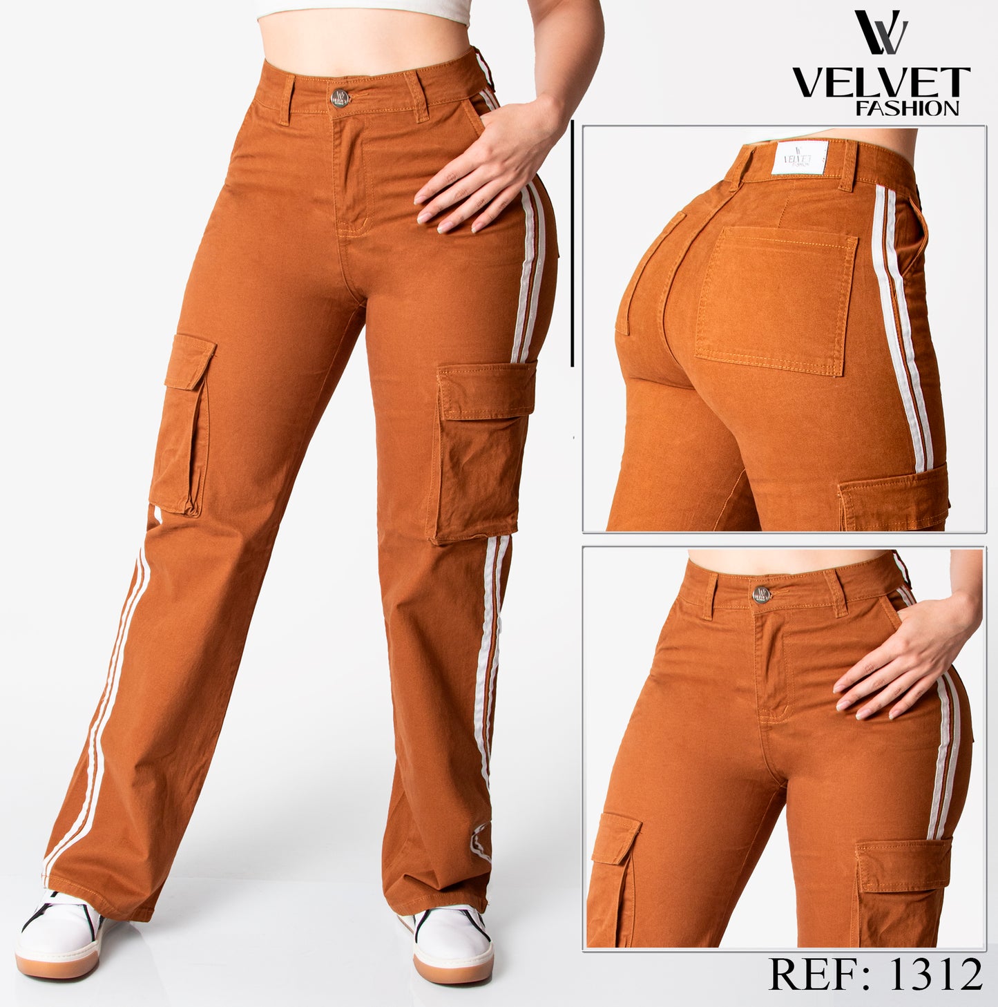 Jean Cargo  Strech, Tiro Alto Ref 1312